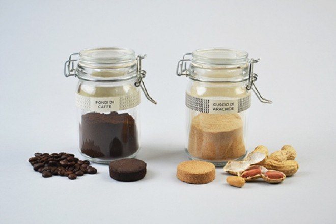 AgriDust, biodegradable material, food waste, organic waste, composting, 3d printing, green packaging, recycled material, waste reuse, green materials, green technology