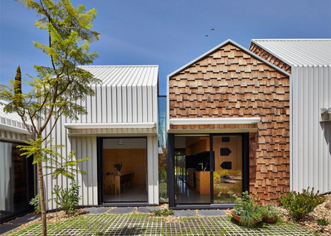 Andrew Maynard architects, Andrew Maynard, Andrew Maynard Australia, Tower House, Tower House Australia, village house, anti-monolith house, anti-mcmansion, mcmansion alternatives, expanding homes, green renovations, expanding small homes. creative home extensions