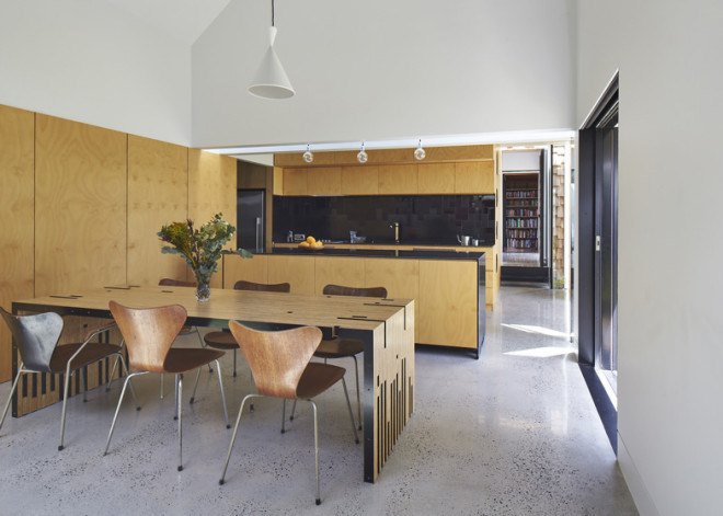 Andrew Maynard architects, Andrew Maynard, Andrew Maynard Australia, Tower House, Tower House Australia, village house, anti-monolith house, anti-mcmansion, mcmansion alternatives, expanding homes, green renovations, expanding small homes. creative home extensions