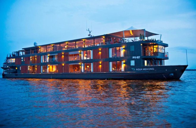 green design, eco design, sustainable design, Noo Design, Aqua Expeditions, Aqua Mekong, eco travel, eco-luxury, cambodia travel, Mekong cruises