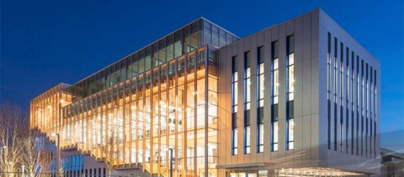 Arup Associates, London, timber architecture, prefab timber, wood structure, Wood in Architecture Award, prefab architecture, glulam, glass facade, flexible spaces, green architecture