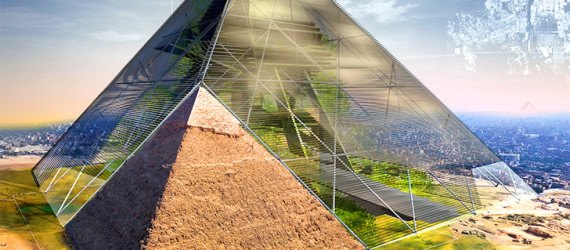 Bio-Pyramid, eVolo, eVolo 2015 skyscraper competition, evolo skyscraper competition, desertification, egypt, pyramid, great pyramids, bio-pyramid skyscraper, microclimate, condensation trip, mixed use, sahara desert, vertical farming,