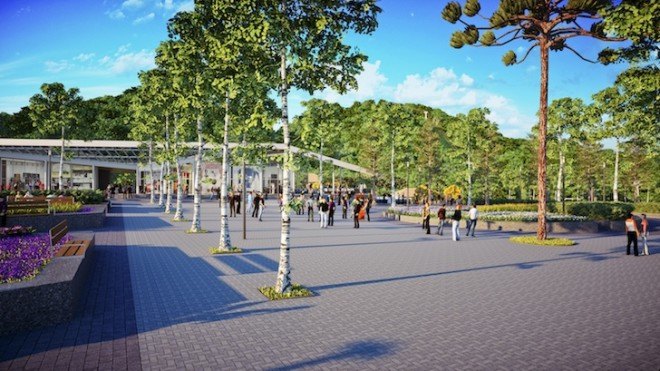 Capivari Park, Fernandes Architects, Fernandes Arquitetos, Sao Paulo, Campos do Jordão railway station, Campos do Jordão, Emilio Ribas Station, EBEI Engineering