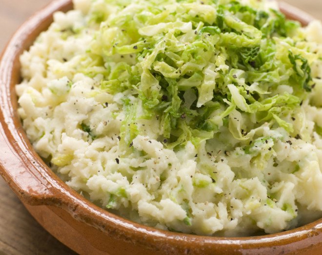 Colcannon, vegan colcannon, Irish recipes, Saint Patrick's Day recipes, Irish vegan recipes, vegan Irish recipes
