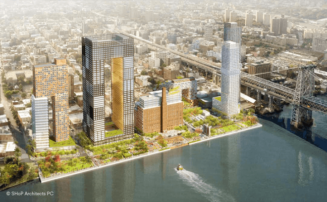 nyc affordable housing, Domino Sugar Redevelopment Plans Gentrification in Williamsburg, domino sugar, domino sugar factory, two trees, Where is the New Domino Sugar Building, Williamsburg, williamsburg waterfront