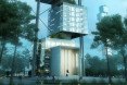 Weingartner Architects, Elastic Woodscraper II, vertical architecture, wooden tower, vertical garden, green architecture, rooftop terrace, urban garden, heat recovery, glass facade