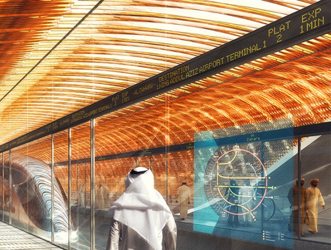 Foster + Partners, Foster + Partners Architects, F+P, Jeddah, Jeddah Saudi Arabia, Saudi Arabia, Jeddah public transportation, Al Balad, public transportation, Saudi Arabia public transport, public transport system, urban public transport, public transportation network, green transportation, subway, metro, bus, buses, cycling