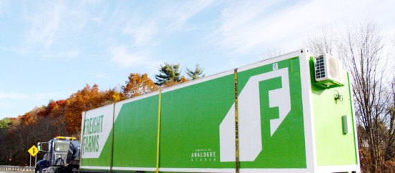 Freight Farms, hydroponics, hydroponic farm, urban farming, shipping containers, energy-efficient farming, retrofitted shipping containers, farming app, green technology