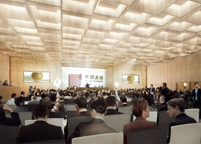 Ole Scheeren, Guardian Art Center, Guardian Art Center Beijing, Beijing, China, Buro Ole Scheeren, mixed use, mixed use development, hutong, Chen Dongsheng glass bricks, column-free space, multifunctional hall