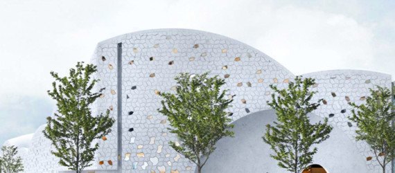 Henning Larsen, Henning Larsen Architects, mosque, Mosque, Copenhagen, Copenhagen mosque, Denmark Mosque, Islamic architecture, Nordic architecture, Scandinavian architecture, Nordic and Islamic, Islamic Society of Denmark, skylight, daylighting, reflective pool, mosque pool, sacred space, Islamic community center