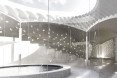 Henning Larsen, Henning Larsen Architects, mosque, Mosque, Copenhagen, Copenhagen mosque, Denmark Mosque, Islamic architecture, Nordic architecture, Scandinavian architecture, Nordic and Islamic, Islamic Society of Denmark, skylight, daylighting, reflective pool, mosque pool, sacred space, Islamic community center