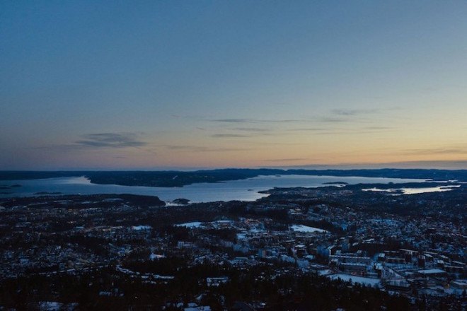 Airbnb, Holmenkollen, Oslo, Norway, Melissa Hegge, Nina Holst, ski jump, hotel room, ski, ski ramp, penthouse, penthouse suite, Airbnb ski jump room,