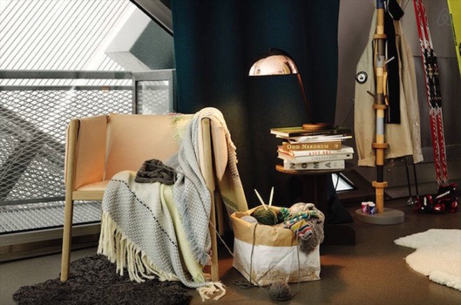 Airbnb, Holmenkollen, Oslo, Norway, Melissa Hegge, Nina Holst, ski jump, hotel room, ski, ski ramp, penthouse, penthouse suite, Airbnb ski jump room,
