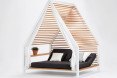 Patricia Urquiola, Kettal, outdoor furniture, tent, hammock, tiny house, pitched roof, green furniture, Spanish designer, design brand