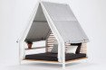 Patricia Urquiola, Kettal, outdoor furniture, tent, hammock, tiny house, pitched roof, green furniture, Spanish designer, design brand