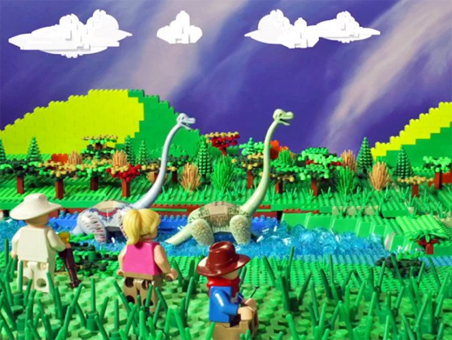 lego movie, jurassic park lego movie, paul hollingsworth, haley hollingsworth, jurassic park, lego building
