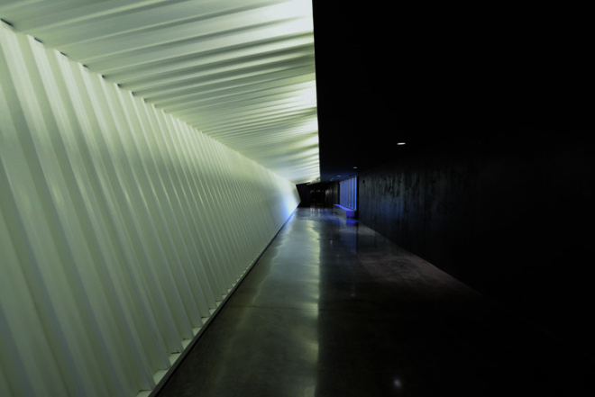 LEO A DALY, Minnesota, pedestrian link, tunnel, sheltered passage, underground architecture, outdoor amphitheater, green roof, green-roofed architecture