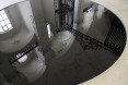 We Find Wildness, Bellelay, Romain Crelier, oil spill, motor oil, oil art, baroque architecture, art installation, art, waste oil, recycled oil,