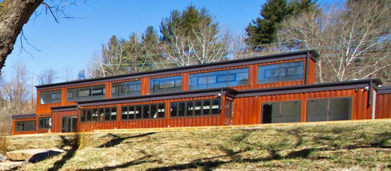 shipping container, shipping container restaurant, adaptive reuse, nation’s largest shipping container restaurant, Asheville, North Carolina, Smoky Park Supper Club, Matt Logan, SG Blocks, Mark Rosenstein, Kristie Quinn, Douglas Heckler, French Broad River, brownfield,