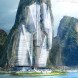 Limestone Skyscrapers, 2015 evolo skyscraper competition, evolo, evolo skyscraper competition, Jethro Koi Lik Wai, Quah Zheng Wei, Karsk Topography, Halong Bay, Karsk Forest, Limestone hills, limestone mining