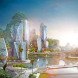 Limestone Skyscrapers, 2015 evolo skyscraper competition, evolo, evolo skyscraper competition, Jethro Koi Lik Wai, Quah Zheng Wei, Karsk Topography, Halong Bay, Karsk Forest, Limestone hills, limestone mining