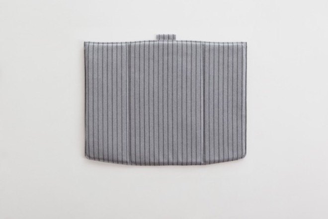 steel, steel matte, folded steel, Formabilio, Linito, Yu Ito, reader submitted content, eco-friendly cushion, eco-friendly fabric, steel matte, water-based varnish