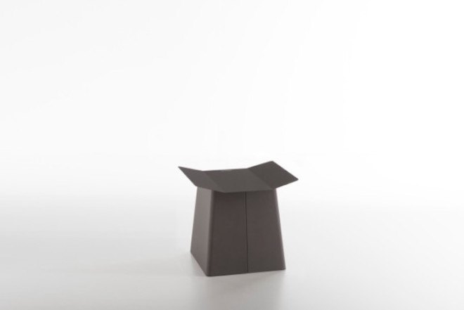 steel, steel matte, folded steel, Formabilio, Linito, Yu Ito, reader submitted content, eco-friendly cushion, eco-friendly fabric, steel matte, water-based varnish