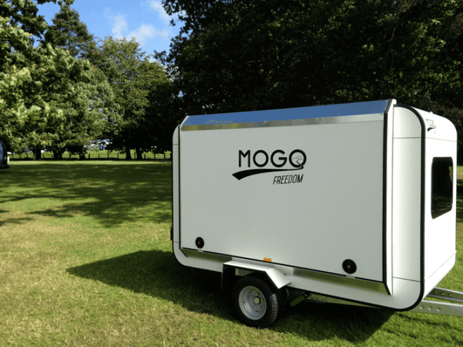 green design, eco design, sustainable design , Mogo Freedom, Mini trailer, mini camper, tiny trailer, Matjaz Korosec, tiny living, lightweight campers