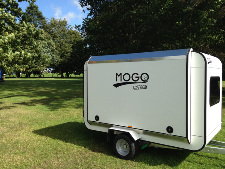 green design, eco design, sustainable design , Mogo Freedom, Mini trailer, mini camper, tiny trailer, Matjaz Korosec, tiny living, lightweight campers