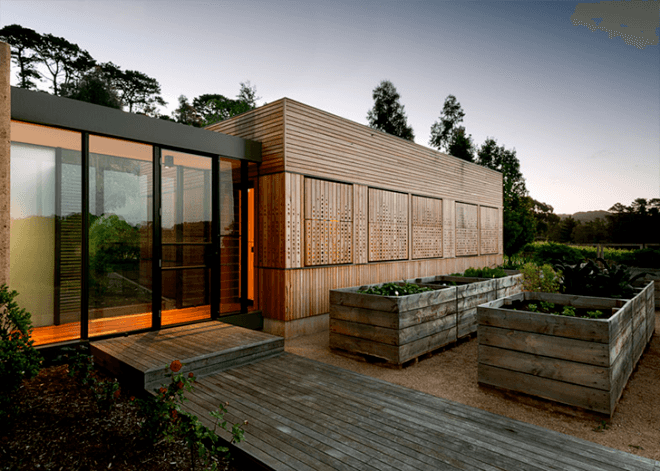 Mihaly Slocombe, Australian home, home addition, kids pod, australian architecture, glazed corridor, green design, eco design, sustainable design, green architecture