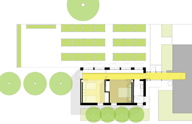 Mihaly Slocombe, Australian home, home addition, kids pod, australian architecture, glazed corridor, green design, eco design, sustainable design, green architecture