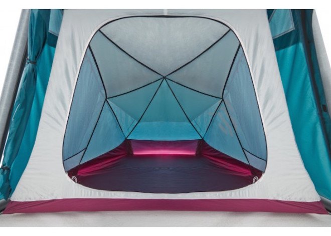 Nias, Heimplanet, inflatable tent, nylon, nylon tent, spacious tent, fast pitching tent, camping, one pump system, recyclable structure, inflatable diamond grid,