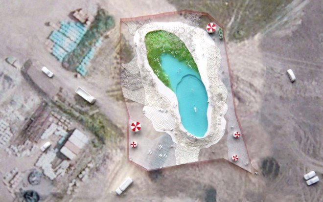 King’s Cross, Ooze architects, Marjetica Potrč, Of Soil and Water: King’s Cross Pond Club, King’s cross redevelopment, Efa Pfannes, ecosystem, small-scale pond, natural pool, natural swimming pool, natural pond, wetland plants