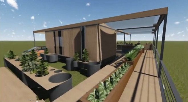 NexusHaus, solar decathlon, affordable housing, pavilion, solar power, solar panels, rainwater harvesting, cradle-to-cradle, aquaponic system, heat pump