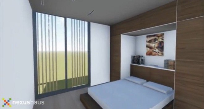 NexusHaus, solar decathlon, affordable housing, pavilion, solar power, solar panels, rainwater harvesting, cradle-to-cradle, aquaponic system, heat pump