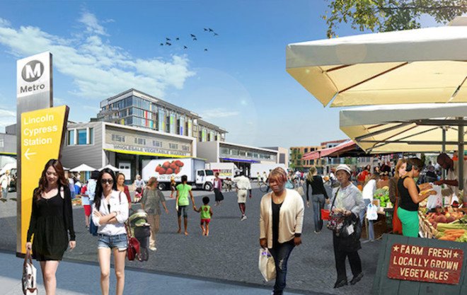 Perkins+Will, Urban Greening Plan, Los Angeles, urban agriculture, mixed use, pedestrian friendly los angeles, Cornfield Arroyo Seco Specific Plan, CASP los angeles, green inftrastructure, Los Angeles River, food hub, food deserts, Civic Enterprises, Fishburn Kitchens