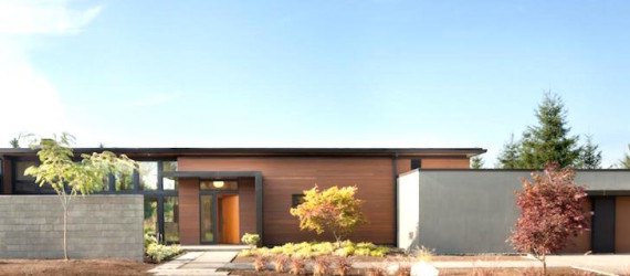 soycrete, soycrete stained concrete LED, CFL, natural ventilation, heat on demand, Yelm, open plan, Olympia Residence, Olympia Residence by Coates Design Architecture, Coates Design Architecture, modern house on the prairie, custom design house, stucco siding, acid washed concrete, birch, cedar,