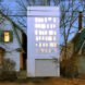 PARA Project, Haffenden House, urban design, bathroom design, sunken bathtub, library design, home design, syracuse architecture, nyc architecture, new york architecture, urban design, curved floors, skinny homes, tiny homes, tiny home design,