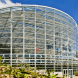 Phipps Center for Sustainable Landscapes, Phipps Conservatory and Botanical Gardens, Pittsburgh, Pennsylvania, green buildings, green architecture, LEED Platinum buildings, Well certified buildings, Living Building Challenge certification, living building challenge, Four Stars Sustainable SITES Initiative, Well building platinum certified, renewable energy, solar panels, solar power, rainwater harvesting, net-zero energy, net-zero architecture, wind turbines, geothermal wells, geothermal technology, Rooftop Energy Recovery Unit, rain gardens, green roof, former brownfield