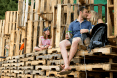 pickathon music festival, happy valley oregon, treeline stage, eco-friendly music festival, eco outdoor music festival, eco concerts, sustainable concerts, sustainable stage design, eco concert design, solar powered lighting, ecoshuttle