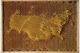 green design, eco design, sustainable design , bees, beekeeping, bee sculptures, honeycomb sculptures, Ren Ri, Pearl Lam Galleries Soho, honeycomb map
