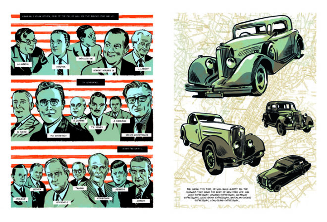 green design, eco design, sustainable design , Robert Moses graphic novel, Pierre Christin, Nobrow, olivier Balez, new york city books, Robert Moses The master builder of New York City