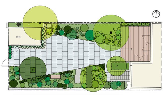 Scott Lewis Landscape Architects, landscape architecture, garden, garden studio, green cube studio, San Francisco, urban garden, artist studio, garden renovation, urban oasis