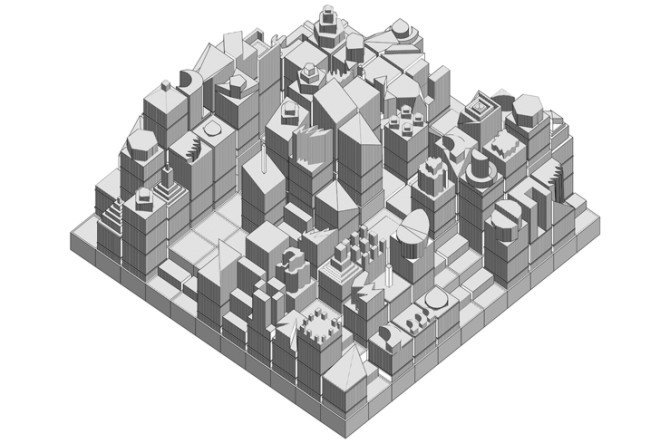 Ulf Mejergren Architects, Stockholm, mini-city, skyscraper, stick city, Ulf Mejergren Architects, workshop, kids architecture, plywood crates, Beam Camp