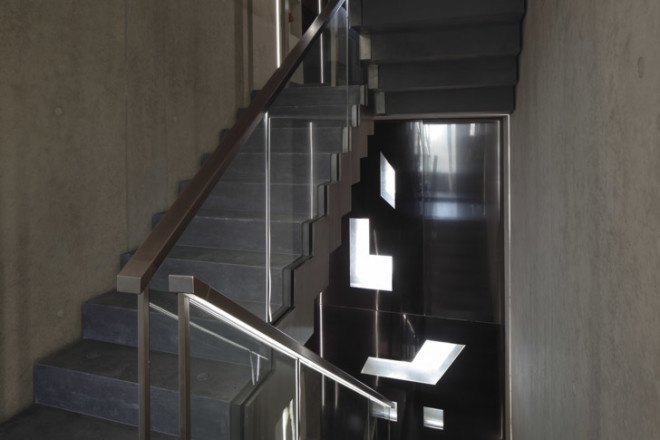 Tchoban Foundation, Energy efficient building, green architecture germany, sustainable building berlin, architectural photography berlin, architectural drawing museum, SPEECH architects, NPS tchoban voss, concrete facade