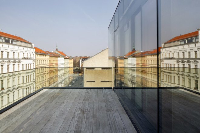 Tchoban Foundation, Energy efficient building, green architecture germany, sustainable building berlin, architectural photography berlin, architectural drawing museum, SPEECH architects, NPS tchoban voss, concrete facade