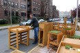 Wilhelmina Peragine, parklet, small parks, public spaces, green spaces, urban design, temporary park, student work, Boston, green innitiative, The Parkolation Project