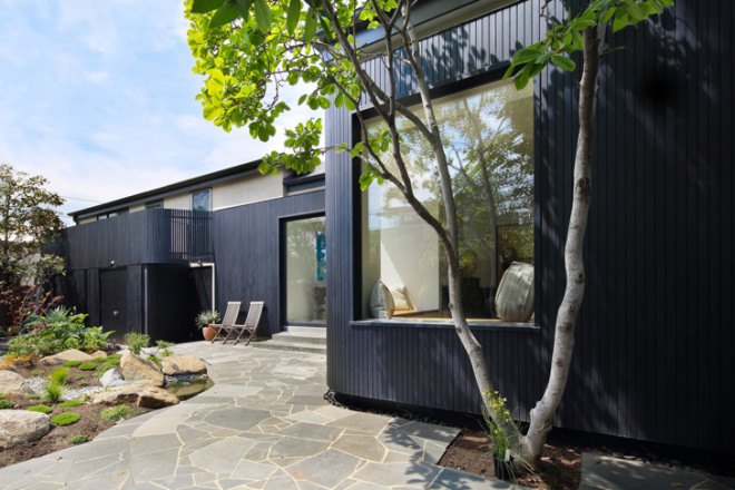 green design, eco design, sustainable design , Kontista + Co, Thomas Winwood Architecture, Merton House, adaptive reuse, updated Victorian home, LED Lighting, Double glazed windows, curving glass curtain