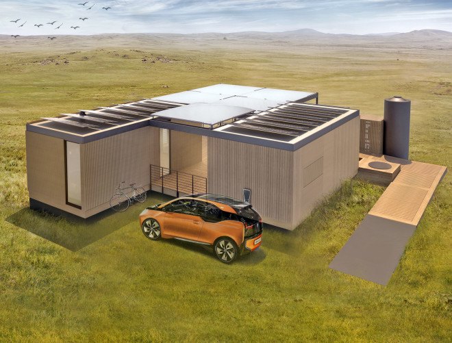 NexusHaus, solar decathlon, affordable housing, pavilion, solar power, solar panels, rainwater harvesting, cradle-to-cradle, aquaponic system, heat pump