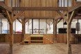 Thomas Kroeger Architekt, Germany, green renovation, barn renovation, timber architecture, wooden structure, skylight, holiday home, country house, Berlin, Uckermark Lanhaus